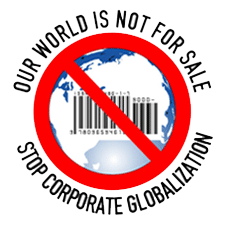 Our World Is Not For Sale Logo